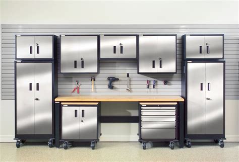 stainless steel storage cabinets garage|stainless steel garage wall cabinet.